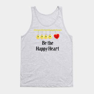 Valentine's Day - Be the Happy Heart Tank Top